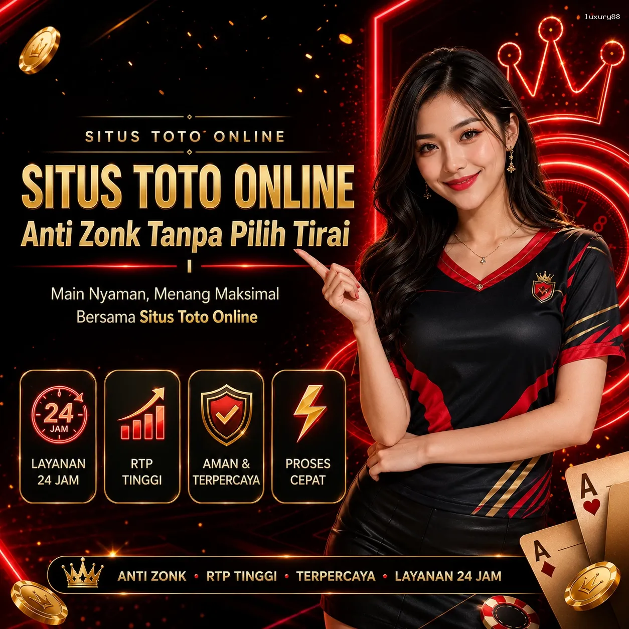 Keberagaman Permainan di luxury88 untuk Para Gamer